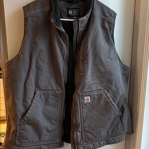 Carhartt Charcoal Sleeveless Vest